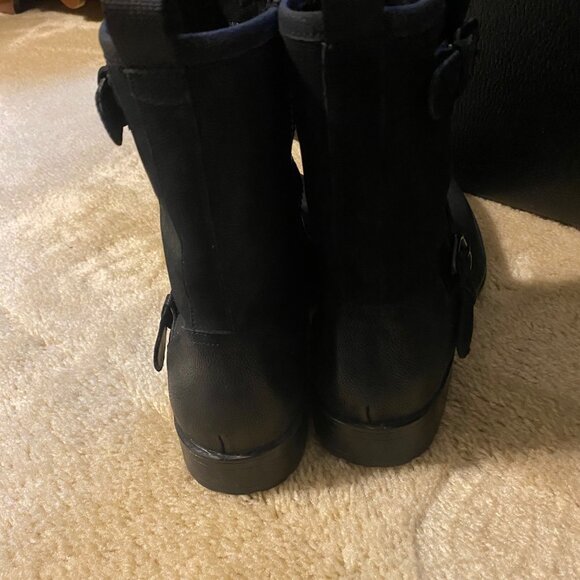 Motorcycle/Engineer Black Boots for Men by Kenneth Cole main image 4